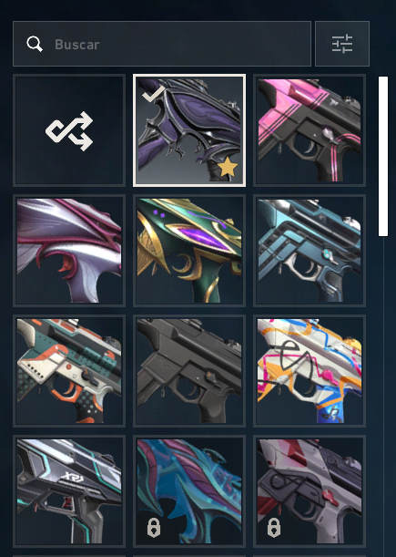CONTA DE VALORANT OURO 3/PLATINA 1 - COM MUITAS SKINS!!
