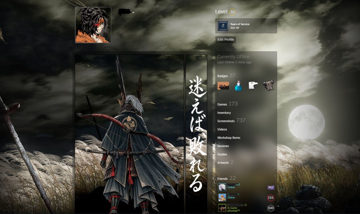 Conta Steam Elden Ring + RDR2 + Hogwarts Legacy + Sekiro + RE4 Remake 173+ jogos