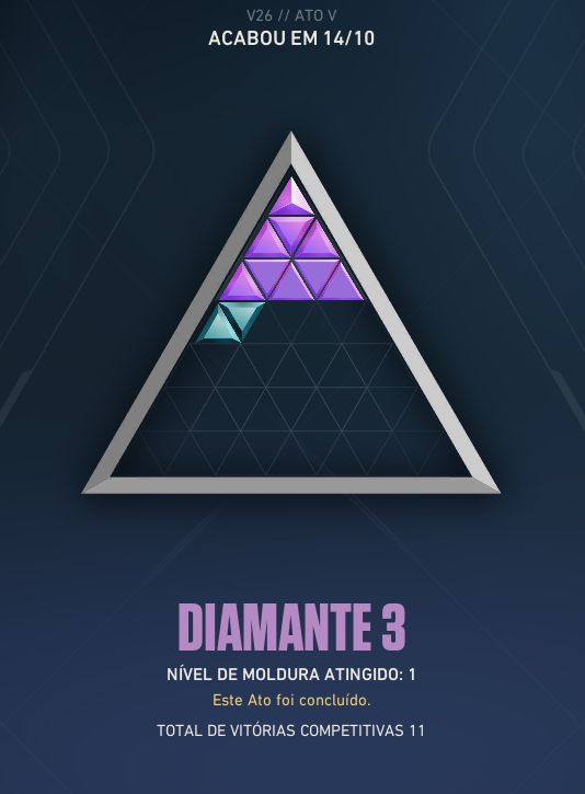 CONTA DIAMANTE EP9 (MMR IMORTAL/ASC)