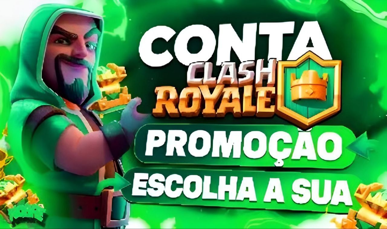 Promoção Conta Clash Royale VETERANO (perfil verificado pelo GGMAX)