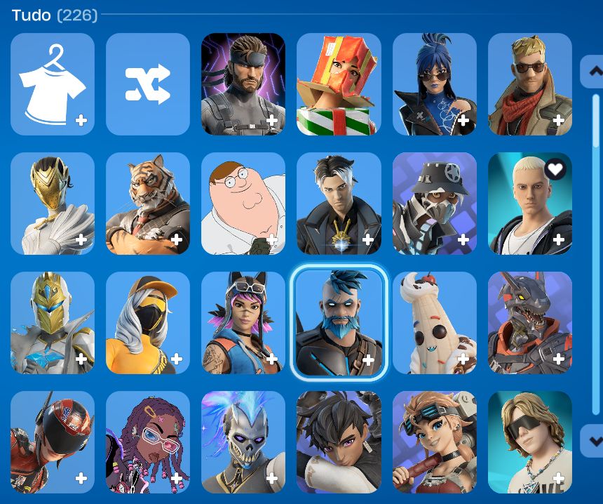 Conta Fortnite Tryhard +200 skins