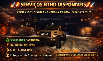 FAÇO SERVIÇOS NO RTHD