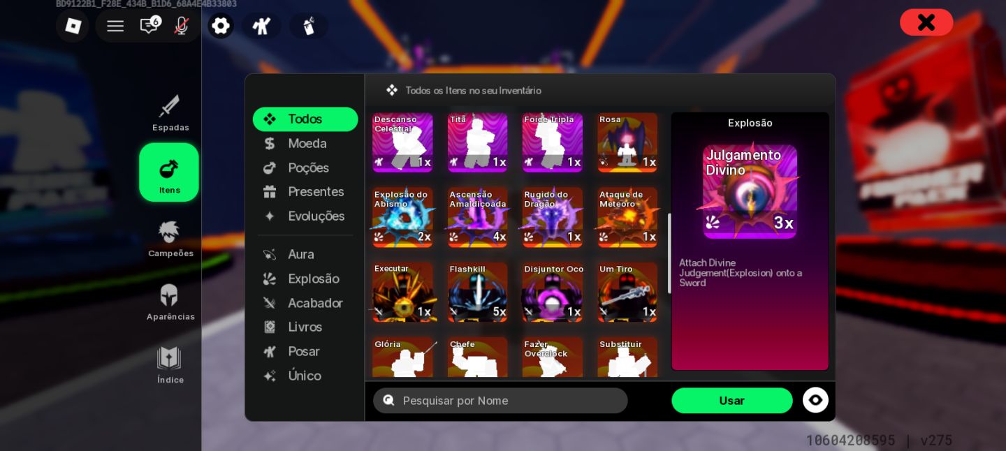 CONTA ENDGAME DEATH BALL + IMENSO INVENTÁRIO DE ROUPAS ROBLOX