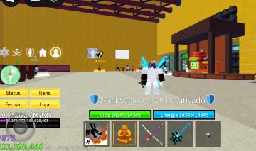 CONTA FOCADA EM BLOX FRUITS, 5 V4 FULL, 4 GAMEPASS!