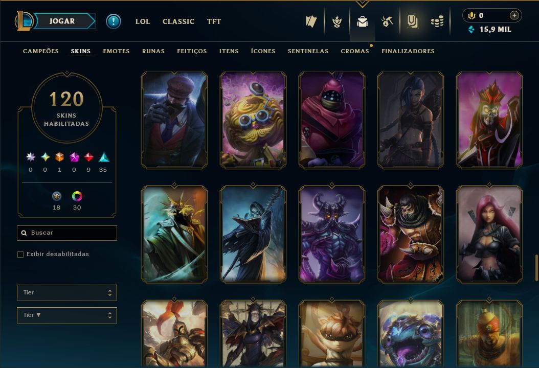 SKIN LENDÁRIA YASUO DRAGÃO + [ QUASE 150 SKINS HABILITADAS ] + [ TROCA NICK ]