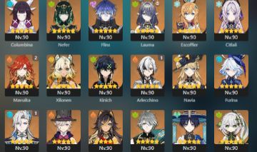 (ACC META) 33 T5 + 7 constelações distribuidas em chars fortes c/ Assinaturas