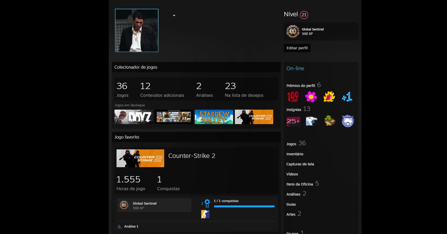 Conta Steam com diversos jogos Barata