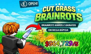 CUT GRASS FOR BRAINROTS - ROBLOX [ENTREGA RÁPIDA]