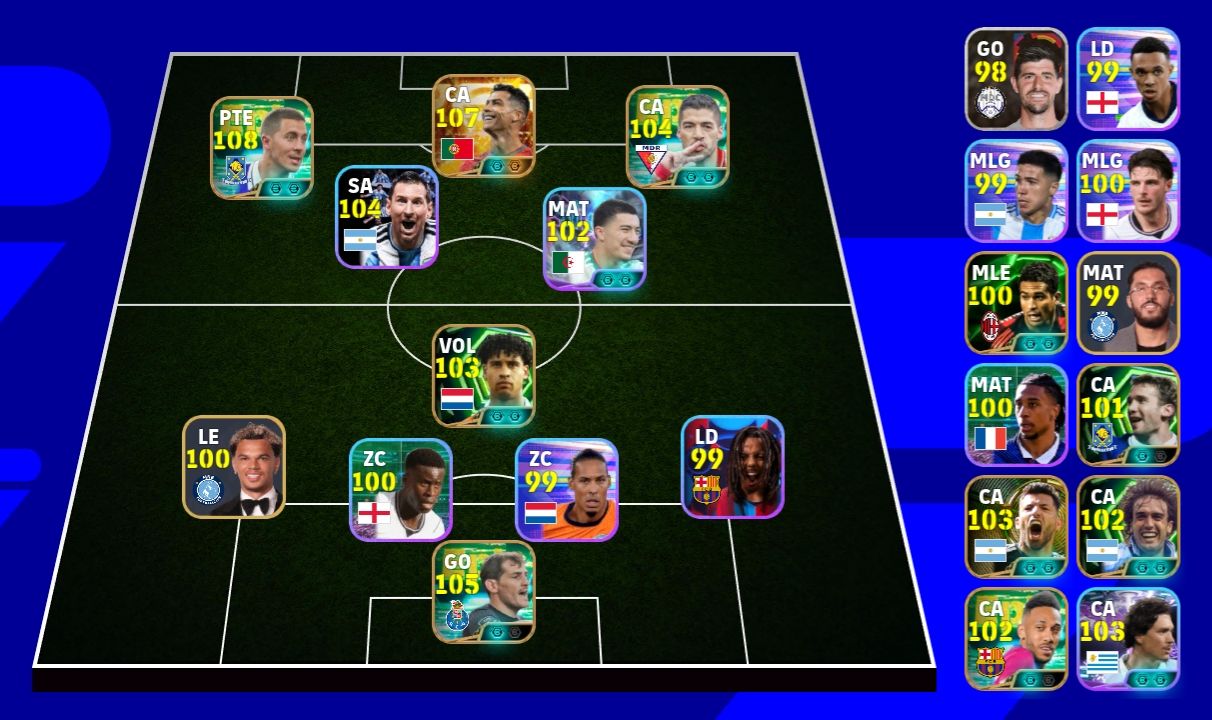 Contas efootball