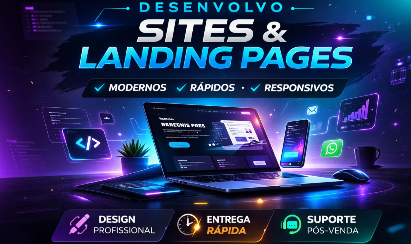 Programador , Crio Sites Profissionais | landigng pages