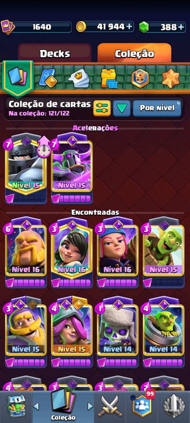 Conta clash, 9 anos de jogo, 10500 troféus + conta brawl (31k)