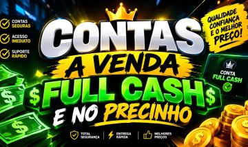 CONTAS A VENDA FULL CASH - POINT BLANK (LEIA DESCRIÇÃO)