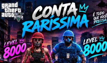 Conta com corridinha nos 2 personagem level 8000 PS5