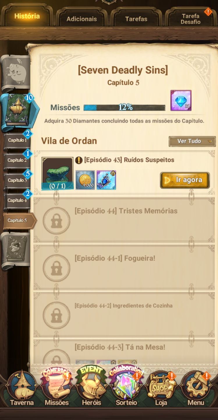 Conta 7ds pra avançar forte no modo história!!