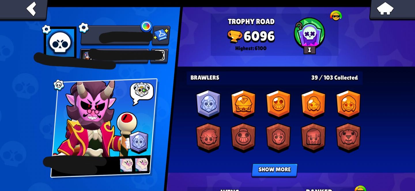 CONTA BRAWL STARS/CHESTER, NAIJIA, SANDY, BYRON pra sair logo