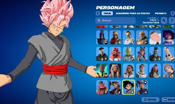 Conta Fortinite | 92 skins | Goku Black | ENTREGA AUTOMÁTICA!