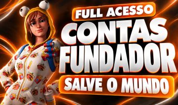 CONTAS FORTNITE FUNDADORAS SALVE O MUNDO ( FULL ACESSO ) EPIC GAMES STW