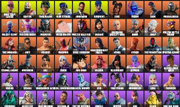 CONTA FORTNITE- Leviathan Axe, Kratos, TrailBlazer, John Wick, Midas | 219 SKINS