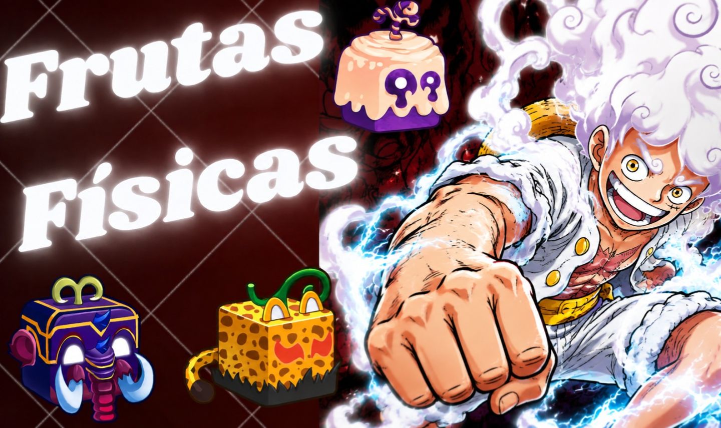 Frutas Físicas Blox Fruits! (Melhor preço!)