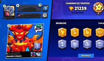 Conta Brawl Stars | Troféus 23249