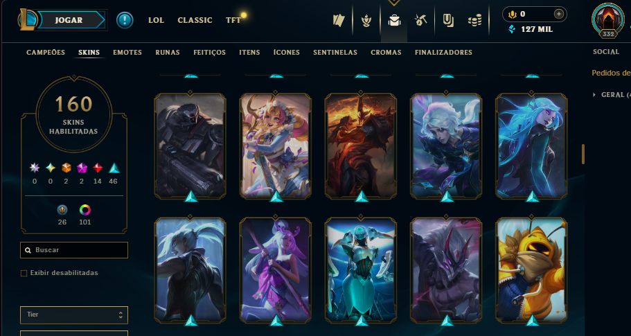 CONTA MESTRE - FULL ACESSO E ÚNICO DONO 70% DE WINRATE TROCA NICK DISPONIVEL