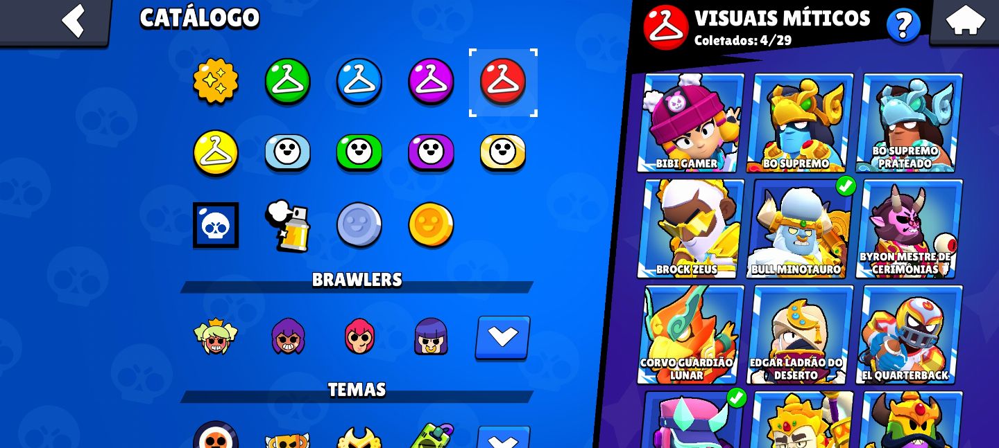 Conta de Brawl stars super gemada