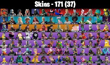 CONTA FORTNITE COM 171 SKINS AANG/RIAN/SOLEIL/MAE/BERNIE/REDLINE/OSCAR