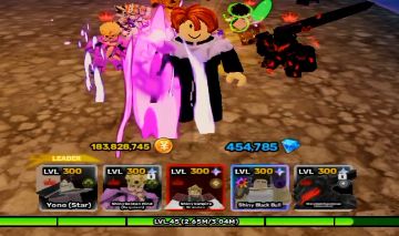 CONTA ANIME STORY 2 COM VARIOS SHINY + 3000 REROLLS + VÁRIOS RECURSOS!!!