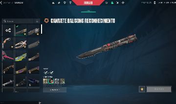 CONTA VALORANT COM KURONAMI, BUTTERFLY E KARAMBIT