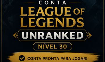 Conta Unranked pronta pra jogar