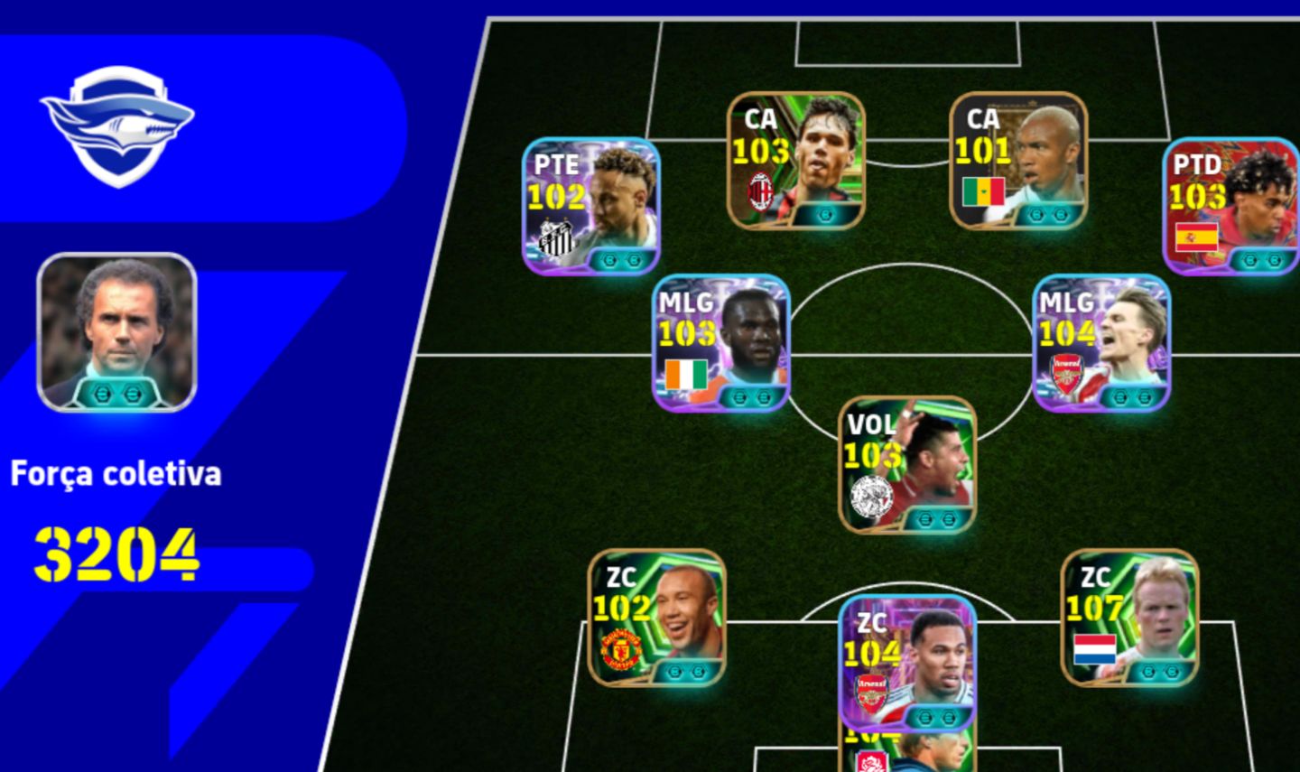 Conta de efootball boa pra começar bem