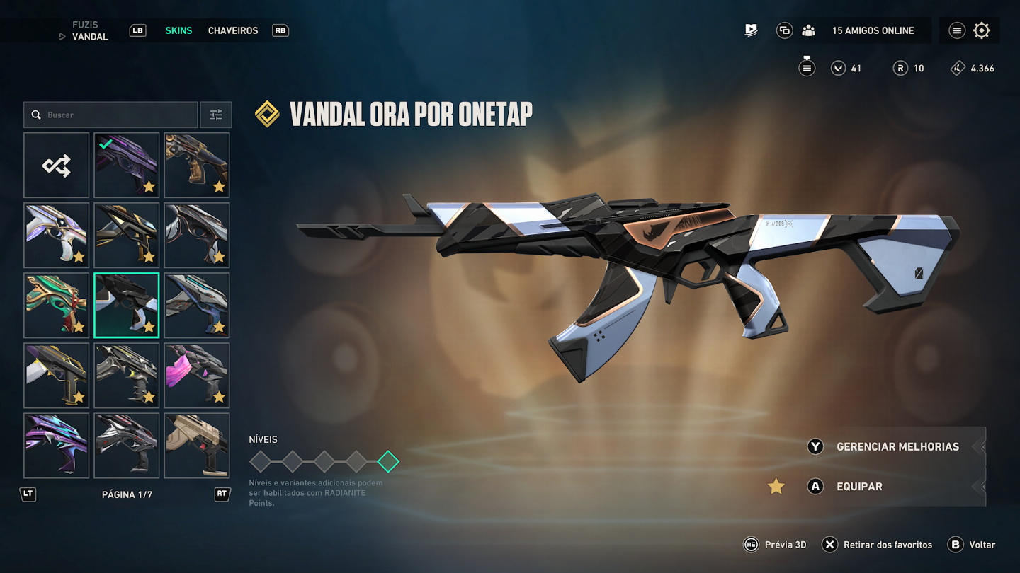 8k gastos em skins / Com acesso total! / Bundle Champions 25 / Lock-in 26.