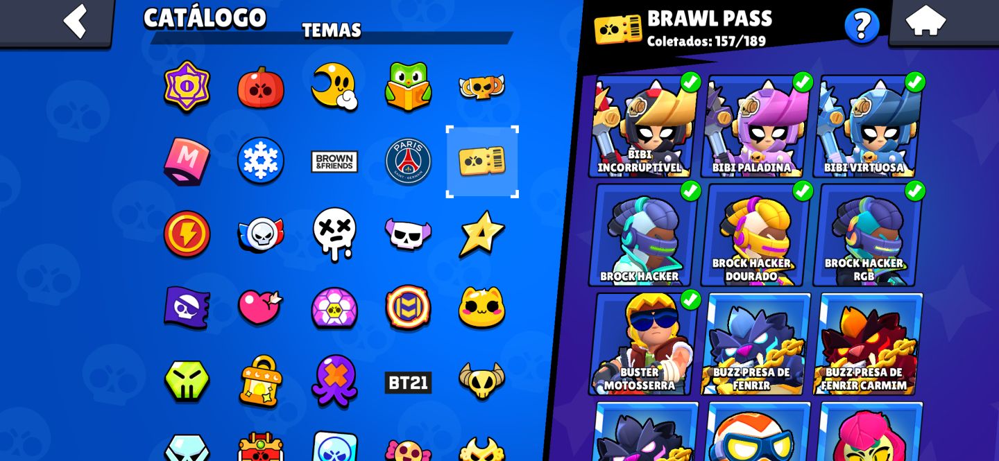 Conta Brawl stars de 2020 upada.