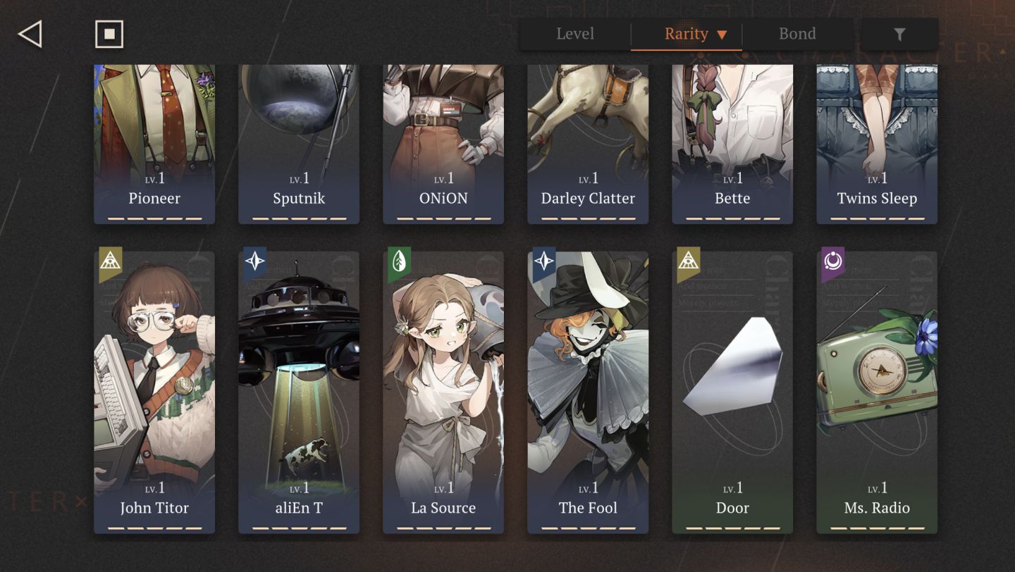REVERSE 1999 LVL46 Paper heron p1, beryl p1, thetwins p1, anjo nala, jiu niangzi