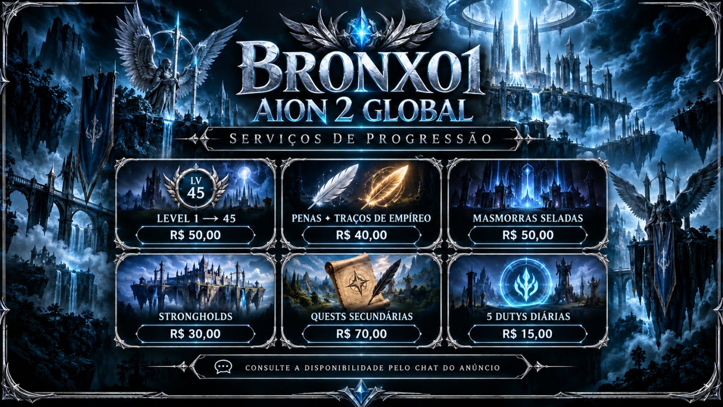 AION 2 GLOBAL Serviços de Progressão BRONX01
