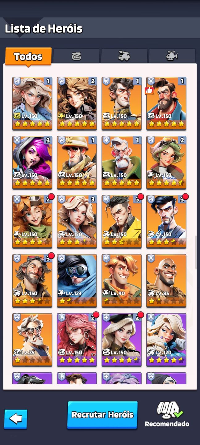 Conta Last War QG 30 Server 1722