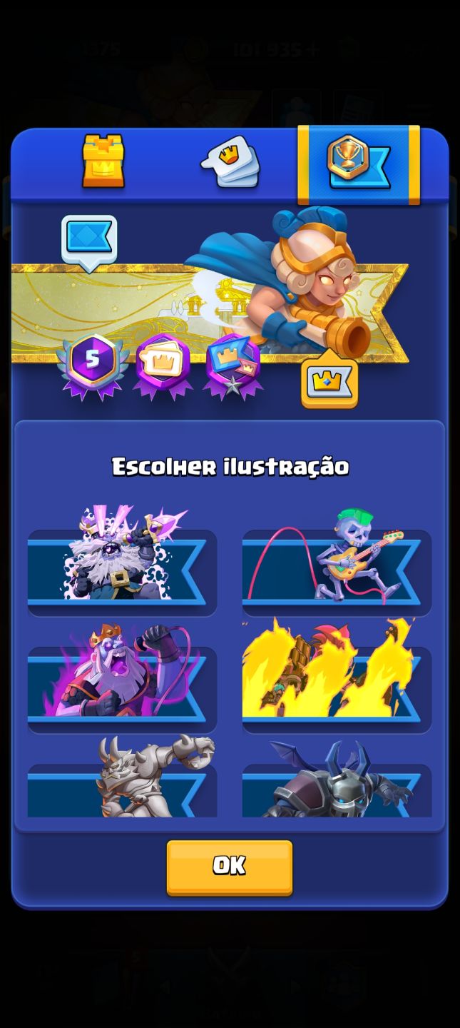 CONTA CLASH ROYALE - INTERMEDIÁRIA Arena Panquecas! Comece na vantagem!