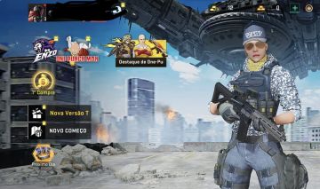 Conta NOVATO BLOODSTRIKE com ZERO ANULADOR + 3 armas + Emotes e Rastos de COLAB