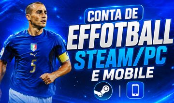 Contas de efootball steam/pc e mobile full acesso