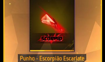 PRESENTES VIA LOJA PRIME DE JUNHO -ESCORPIÃO ESCARLATE, ARMAS EVO, PUNHO E SKINS