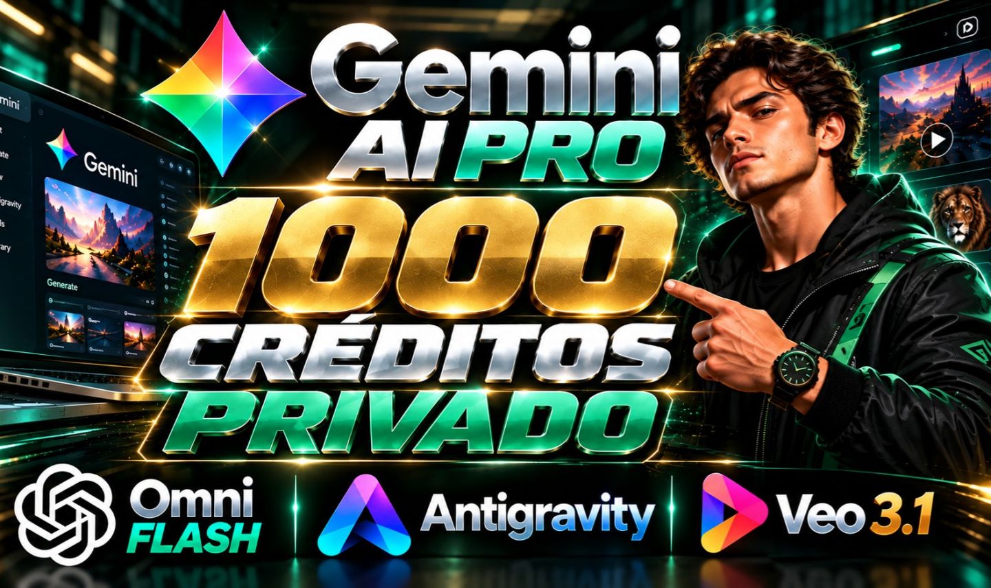 Google Ai Pro | Gemini 3.8 | Flow | 5Tb | Omni flash | Antigravity [Privado]