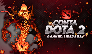 DOTA 2 CONTA COM RANKED LIBERADO - ACESSO TOTAL - ENTREGA AUTOMÁTICA