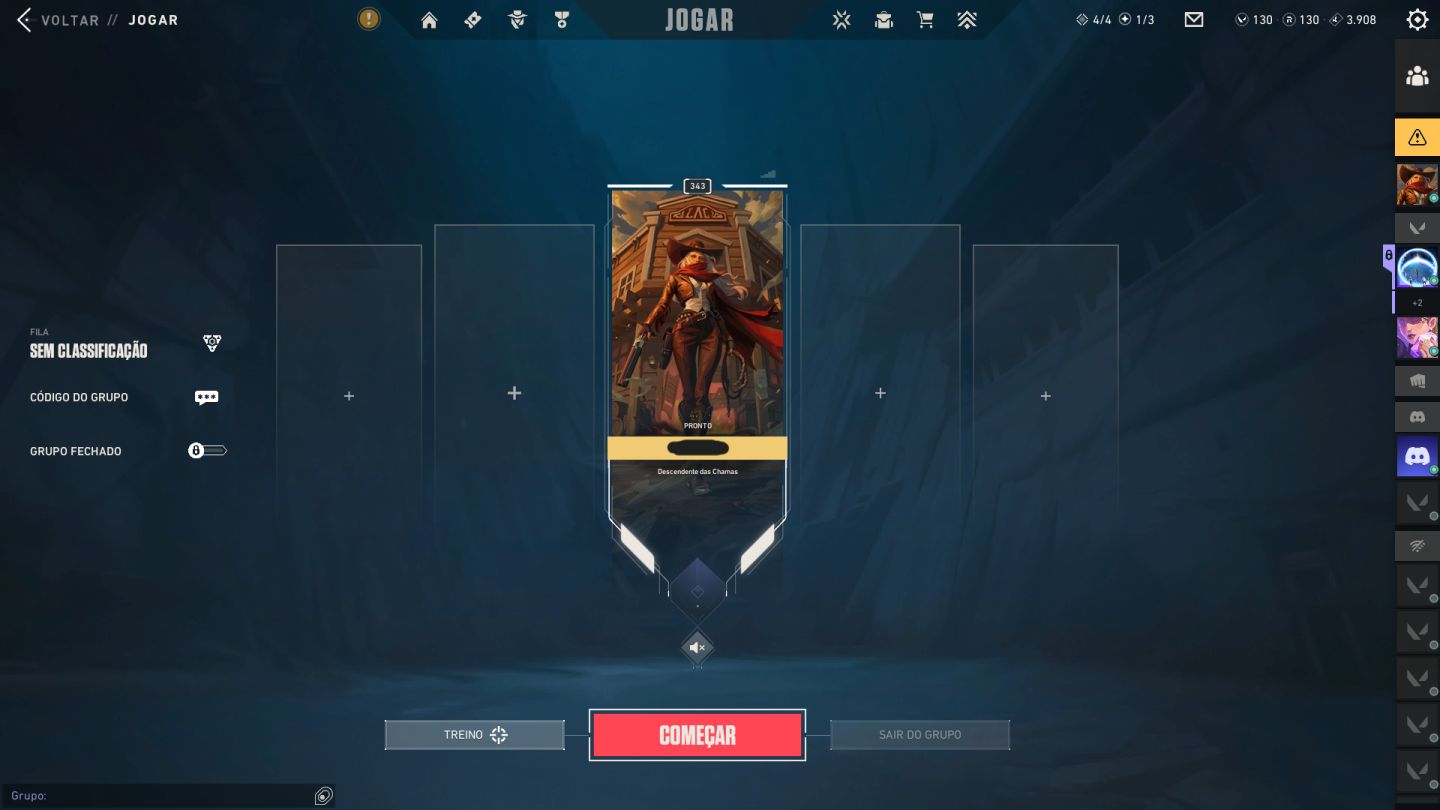 Conta Valorant Beta Ativa (+29 Skins, fora passe)