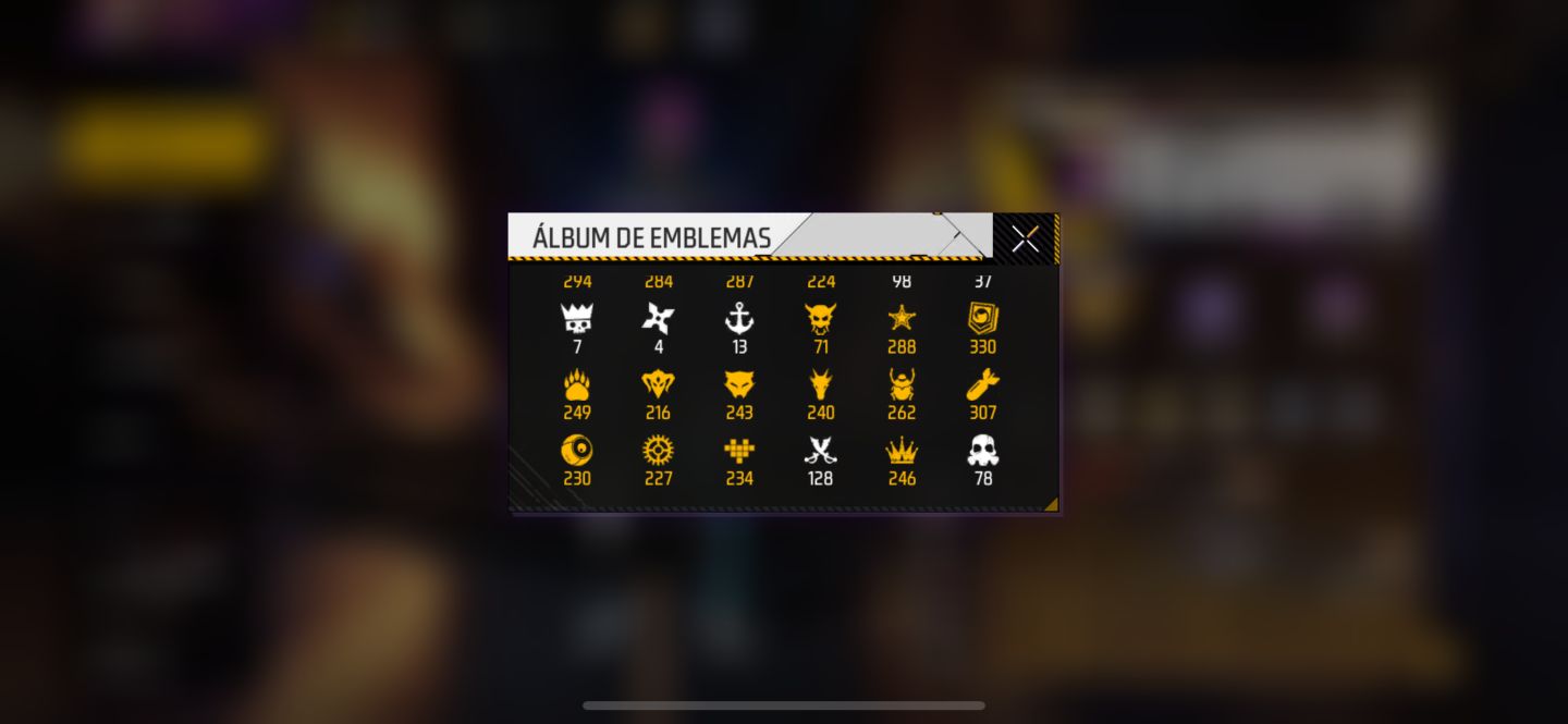 CONTA FREE FIRE ANTIGA | PRÉ VENDAS