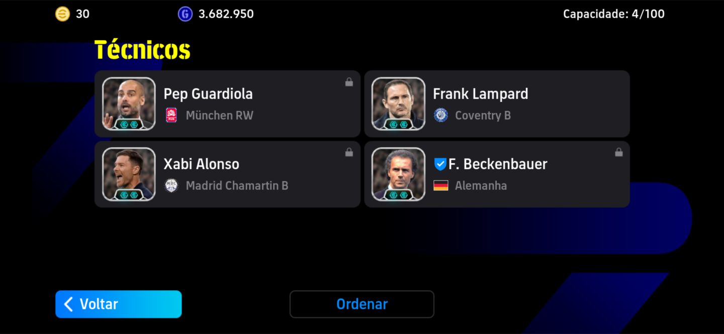 CONTA EFOOTBALL COM 3241 DE FORÇA COLETIVA COM MESSI 110 E OUTROS BRABOS