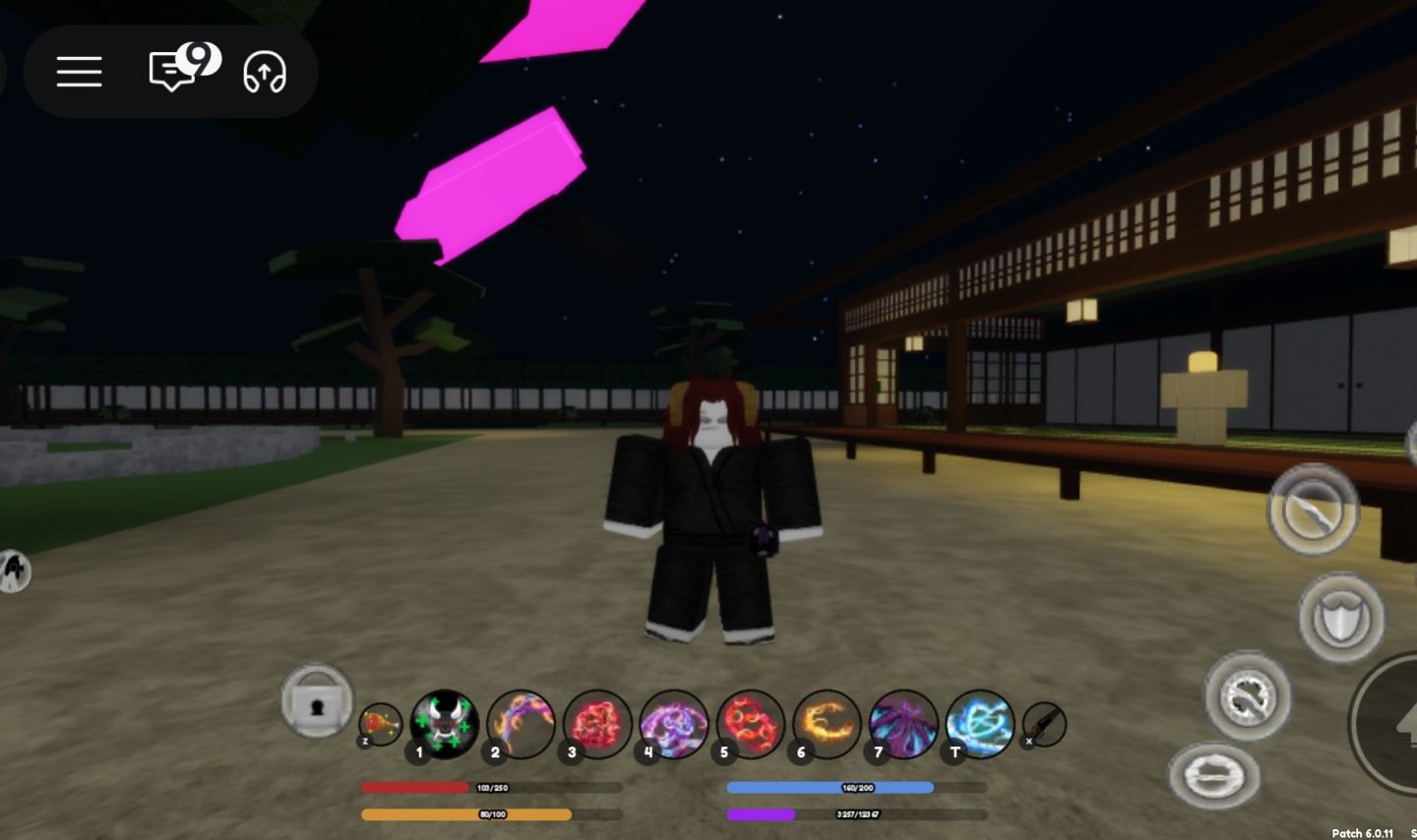 Demonfall Prestígio 10 família kanroji