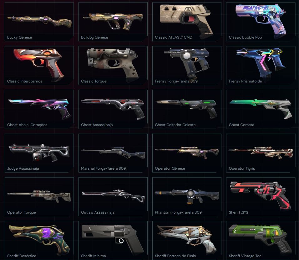 CONTA VALORANT COM 111 SKINS E 6 FACAS (COM PHANTOM AYAKASHI /VANDAL FLORETÉREA)