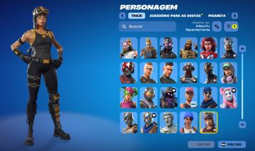 CONTA FORTNITE COM RENEGADE