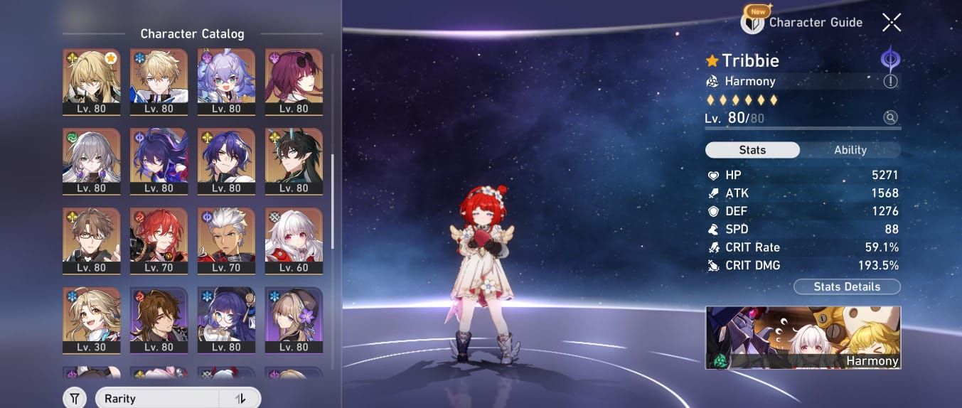 HONKAI: STAR RAIL (HSR) CONTA COM Saber E6 + Muitos t5