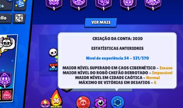 Conta Brawl Stars